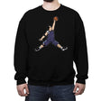 Air Scott! - Crew Neck Sweatshirt Crew Neck Sweatshirt RIPT Apparel Small / Black