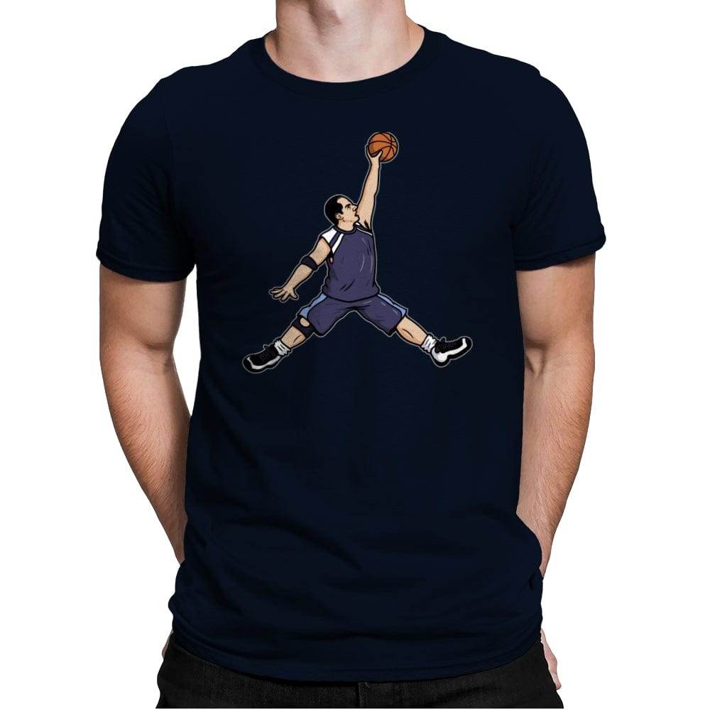 Air Scott! - Mens Premium T-Shirts RIPT Apparel Small / Midnight Navy