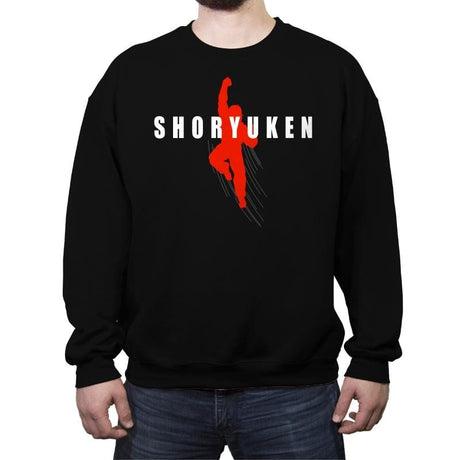 Air Shoryuken - Crew Neck Sweatshirt Crew Neck Sweatshirt RIPT Apparel