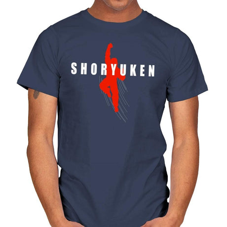Air Shoryuken - Mens T-Shirts RIPT Apparel Small / Navy