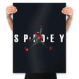 Air Spidey - Anytime - Prints Posters RIPT Apparel 18x24 / Black