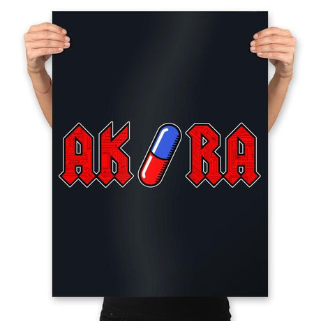 AK/RA - Prints Posters RIPT Apparel 18x24 / Black