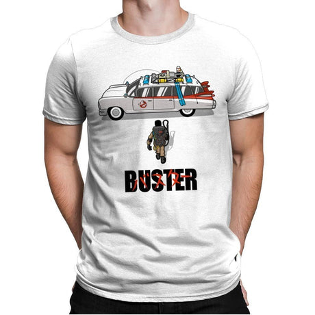 Akira Buster - Mens Premium T-Shirts RIPT Apparel Small / White
