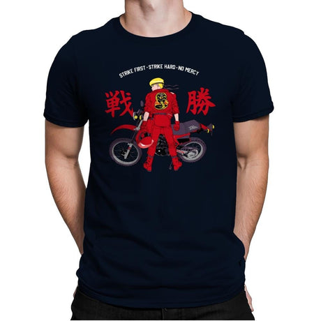 Akira Kai - Mens Premium T-Shirts RIPT Apparel Small / Midnight Navy