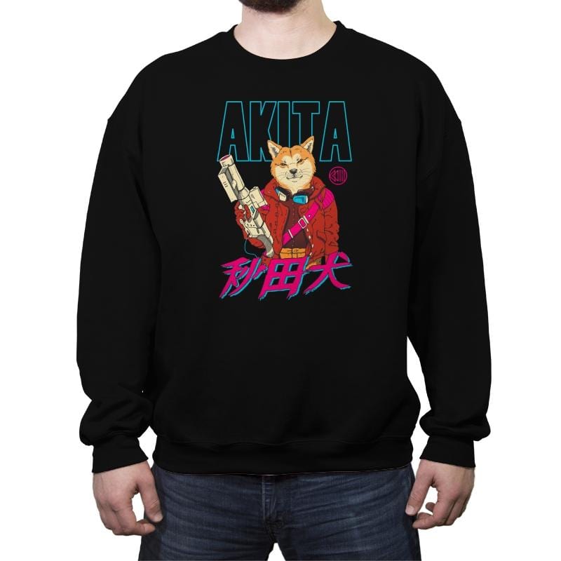 Akitokyo - Crew Neck Sweatshirt Crew Neck Sweatshirt RIPT Apparel Small / Black