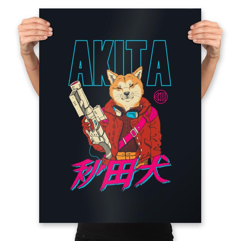 Akitokyo - Prints Posters RIPT Apparel 18x24 / Black