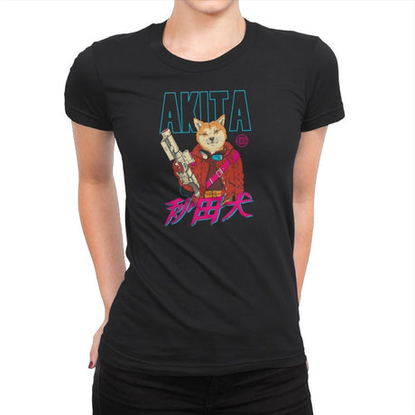 Akitokyo - Womens Premium T-Shirts RIPT Apparel Small / Black