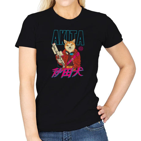 Akitokyo - Womens T-Shirts RIPT Apparel Small / Black