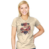 Akitty  - Womens T-Shirts RIPT Apparel Small / Natural