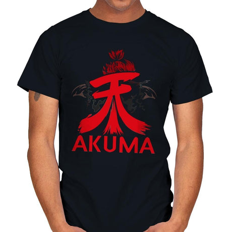 Akumatari - Mens T-Shirts RIPT Apparel Small / Black