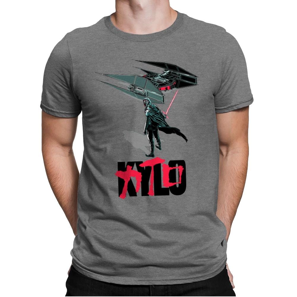 Akylo - Mens Premium T-Shirts RIPT Apparel Small / Heather Grey