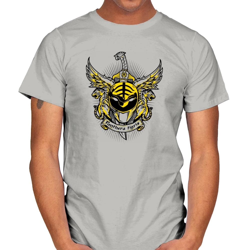 Albus Panthera Tigris - Zordwarts - Mens T-Shirts RIPT Apparel Small / Ice Grey
