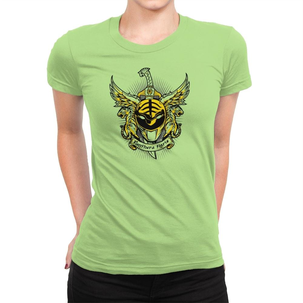Albus Panthera Tigris - Zordwarts - Womens Premium T-Shirts RIPT Apparel Small / Mint