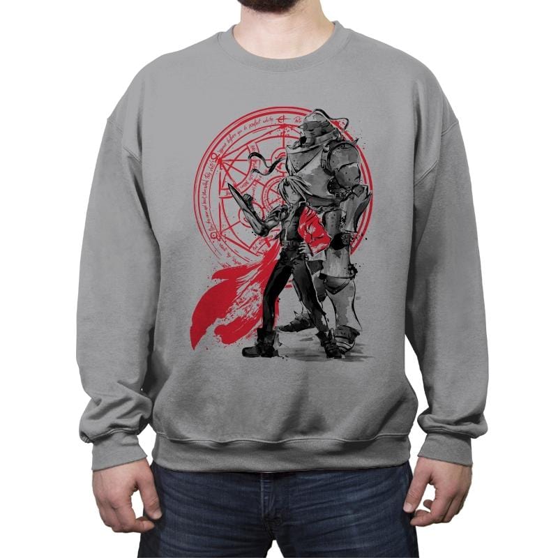 Alchemist Brothers - Crew Neck Sweatshirt Crew Neck Sweatshirt RIPT Apparel