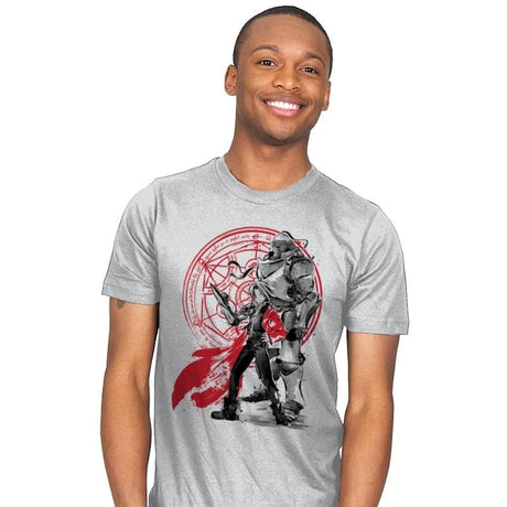 Alchemist Brothers - Mens T-Shirts RIPT Apparel Small / Silver