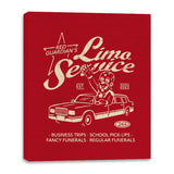 Alexei's Limo Service - Canvas Wraps Canvas Wraps RIPT Apparel 16x20 / Red