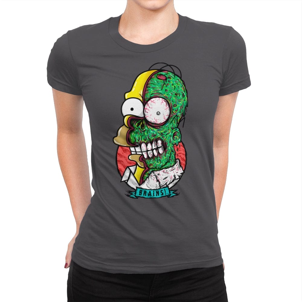 Alexis Salvador - Womens Premium T-Shirts RIPT Apparel Small / Heavy Metal