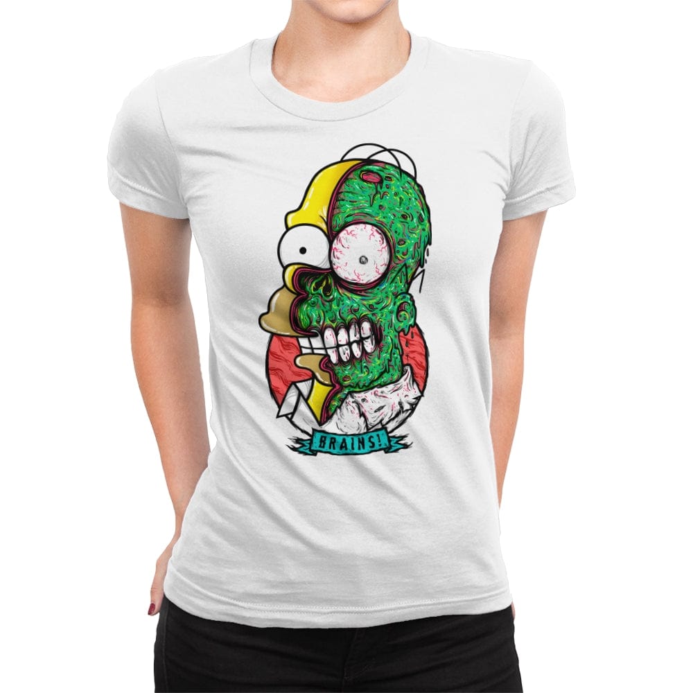 Alexis Salvador - Womens Premium T-Shirts RIPT Apparel Small / White