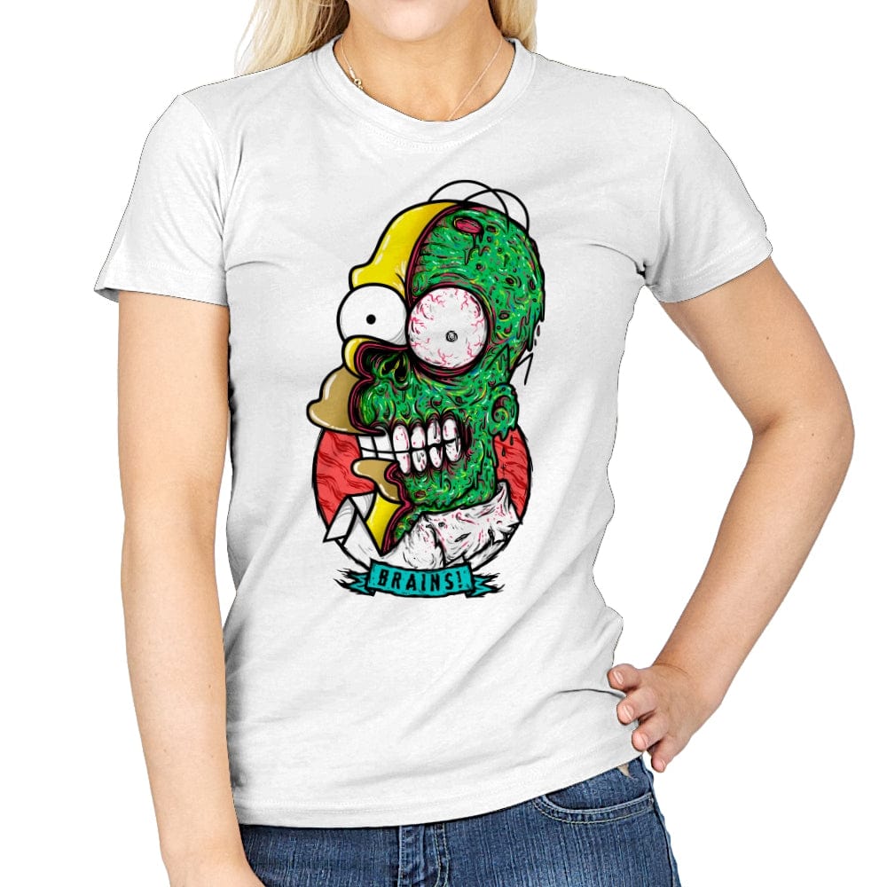 Alexis Salvador - Womens T-Shirts RIPT Apparel Small / White