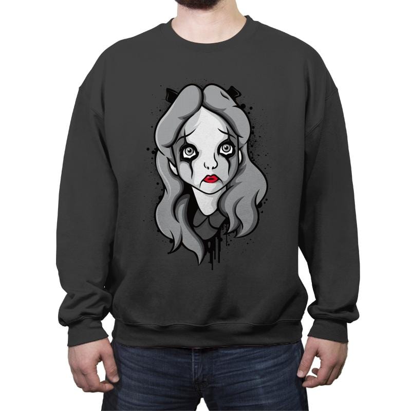 ALICE - Crew Neck Sweatshirt Crew Neck Sweatshirt RIPT Apparel Small / Charcoal
