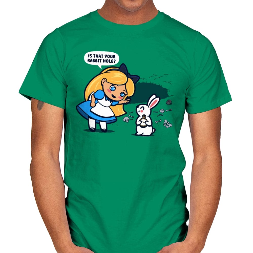 Alice in Caerbannog - Mens T-Shirts RIPT Apparel Small / Kelly