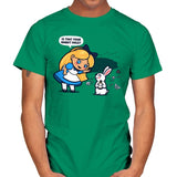 Alice in Caerbannog - Mens T-Shirts RIPT Apparel Small / Kelly
