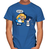 Alice in Caerbannog - Mens T-Shirts RIPT Apparel Small / Royal