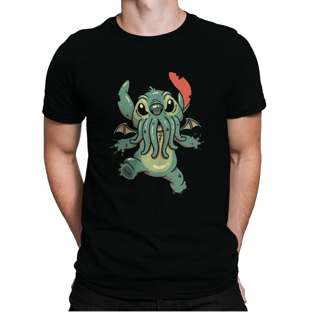 Alien Cthulhu - Mens Premium T-Shirts RIPT Apparel Small / Black