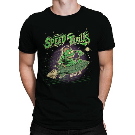 Alien Fink - Mens Premium T-Shirts RIPT Apparel Small / Black