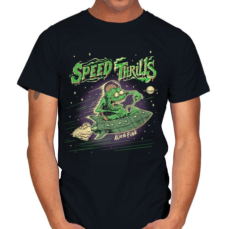 Alien Fink - Mens T-Shirts RIPT Apparel Small / Black