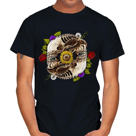 Alien Nature - Mens T-Shirts RIPT Apparel Small / Black