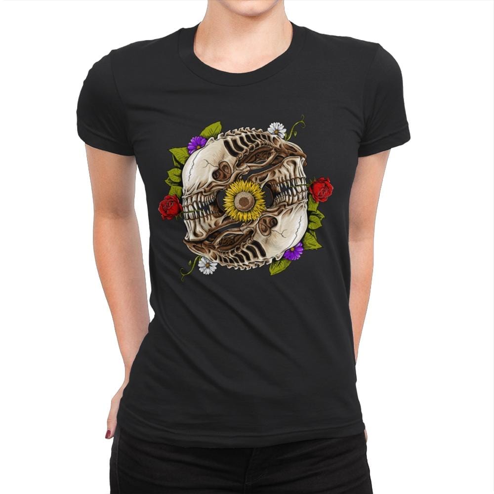 Alien Nature - Womens Premium T-Shirts RIPT Apparel Small / Black
