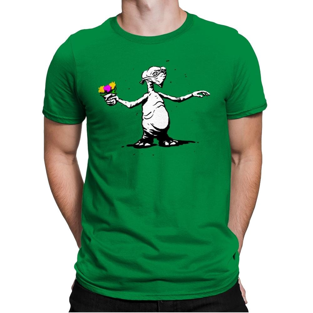 Alien Rage - Mens Premium T-Shirts RIPT Apparel Small / Kelly