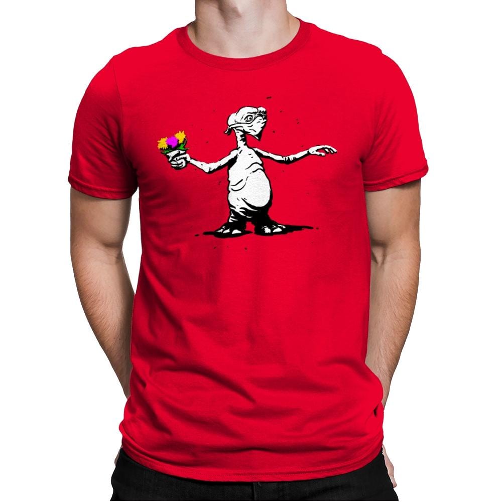 Alien Rage - Mens Premium T-Shirts RIPT Apparel Small / Red