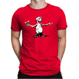 Alien Rage - Mens Premium T-Shirts RIPT Apparel Small / Red