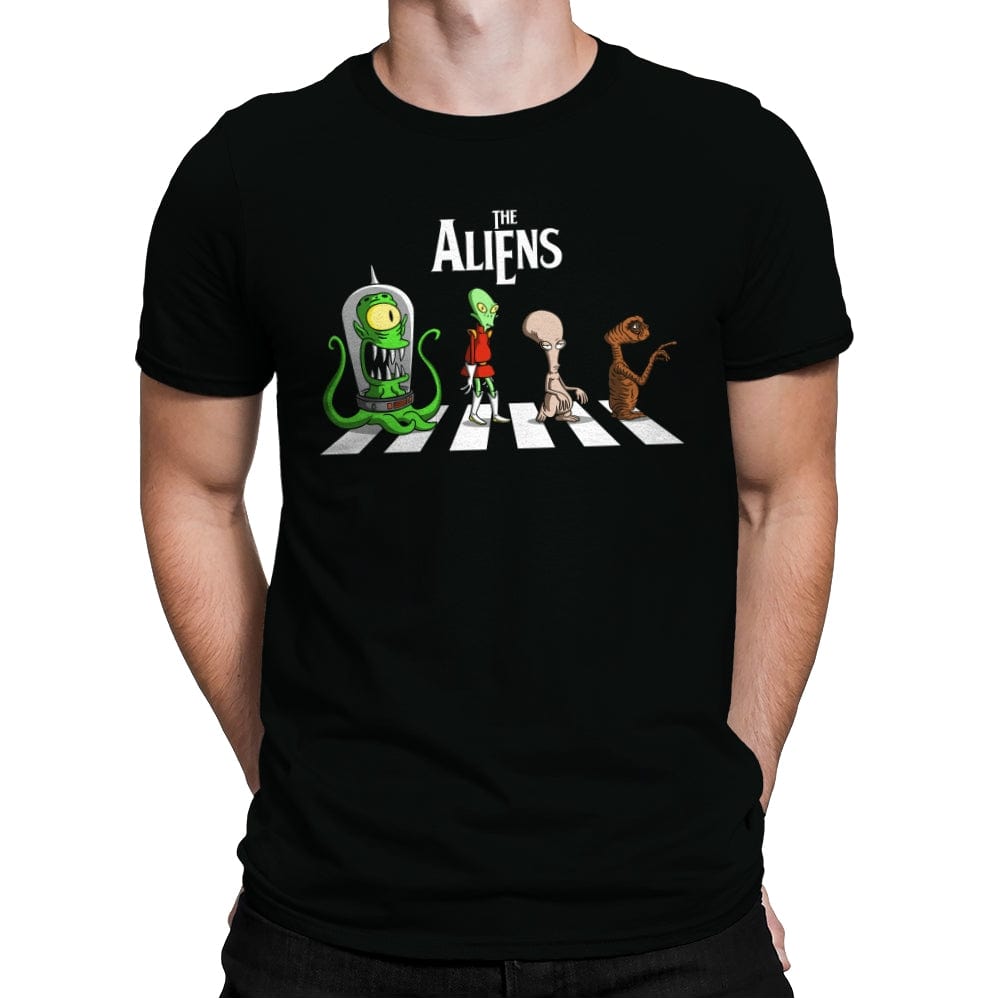 Alien Road - Mens Premium T-Shirts RIPT Apparel Small / Black