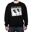 Alien Youth - Crew Neck Sweatshirt Crew Neck Sweatshirt RIPT Apparel Small / Black
