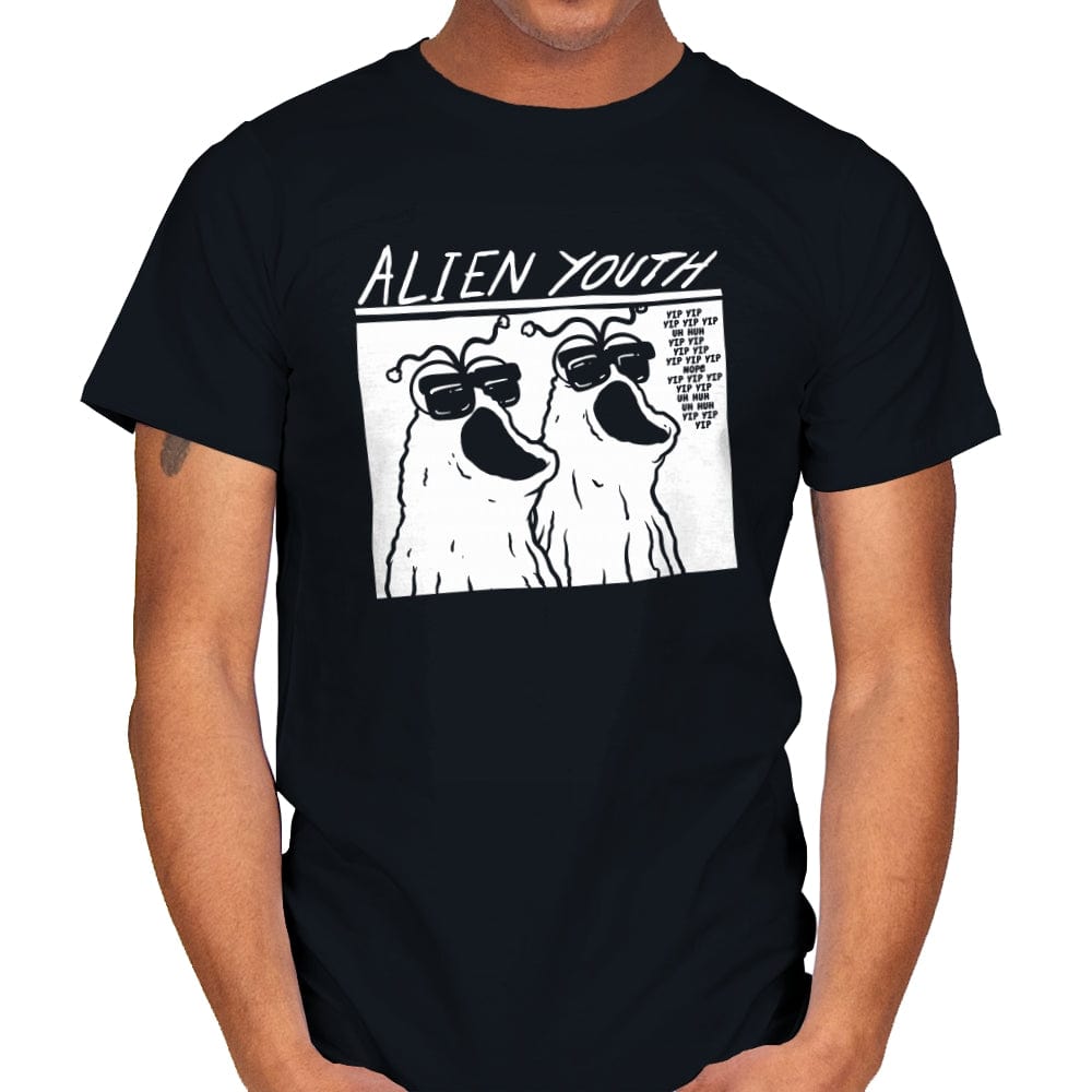 Alien Youth - Mens T-Shirts RIPT Apparel Small / Black
