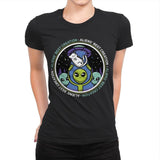 Aliens' Best Creation - Womens Premium T-Shirts RIPT Apparel Small / Black
