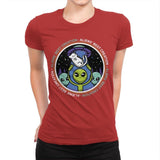 Aliens' Best Creation - Womens Premium T-Shirts RIPT Apparel Small / Red