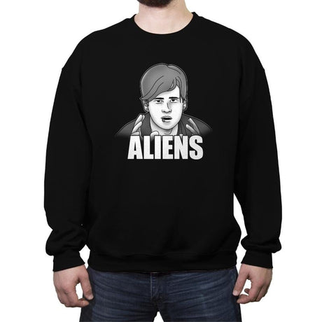 Aliens - Crew Neck Sweatshirt Crew Neck Sweatshirt RIPT Apparel Small / Black
