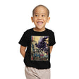 Aliens in Japan - Youth T-Shirts RIPT Apparel X-small / Black