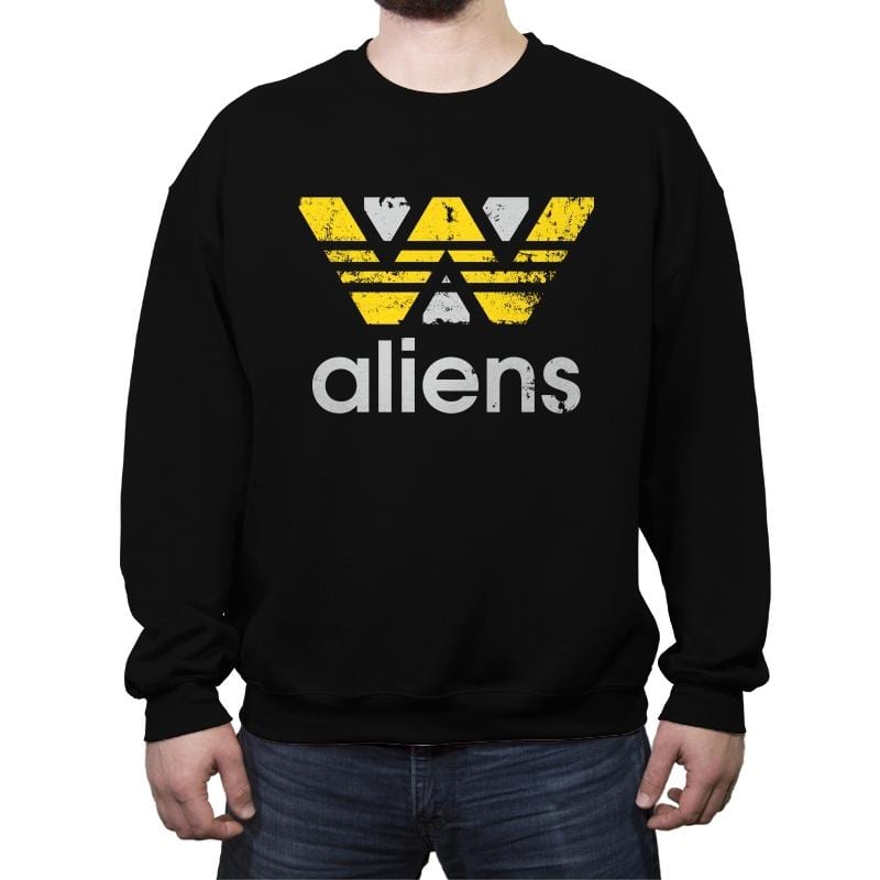 Aliens Sportswear - Crew Neck Sweatshirt Crew Neck Sweatshirt RIPT Apparel