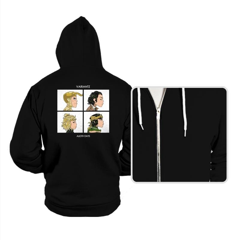 Alioth Days - Hoodies Hoodies RIPT Apparel Small / Black