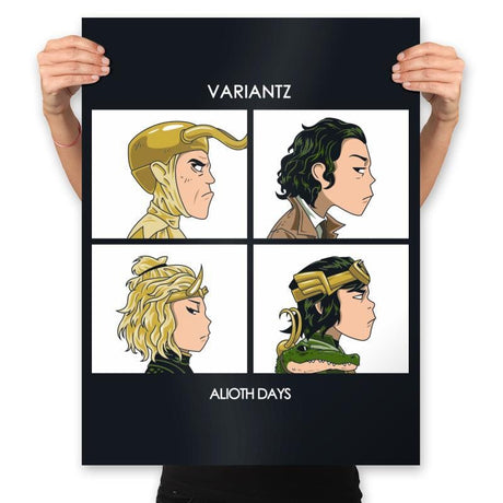 Alioth Days - Prints Posters RIPT Apparel 18x24 / Black