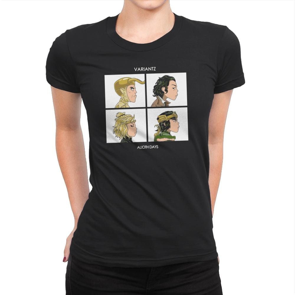 Alioth Days - Womens Premium T-Shirts RIPT Apparel Small / Black