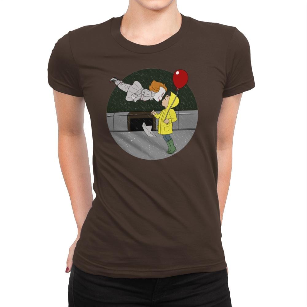 All Fly With Me - Anytime - Womens Premium T-Shirts RIPT Apparel Small / Dark Chocolate