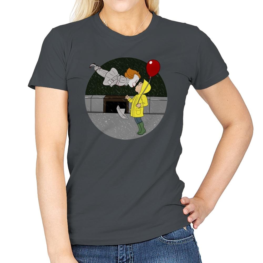 All Fly With Me - Anytime - Womens T-Shirts RIPT Apparel Small / Charcoal
