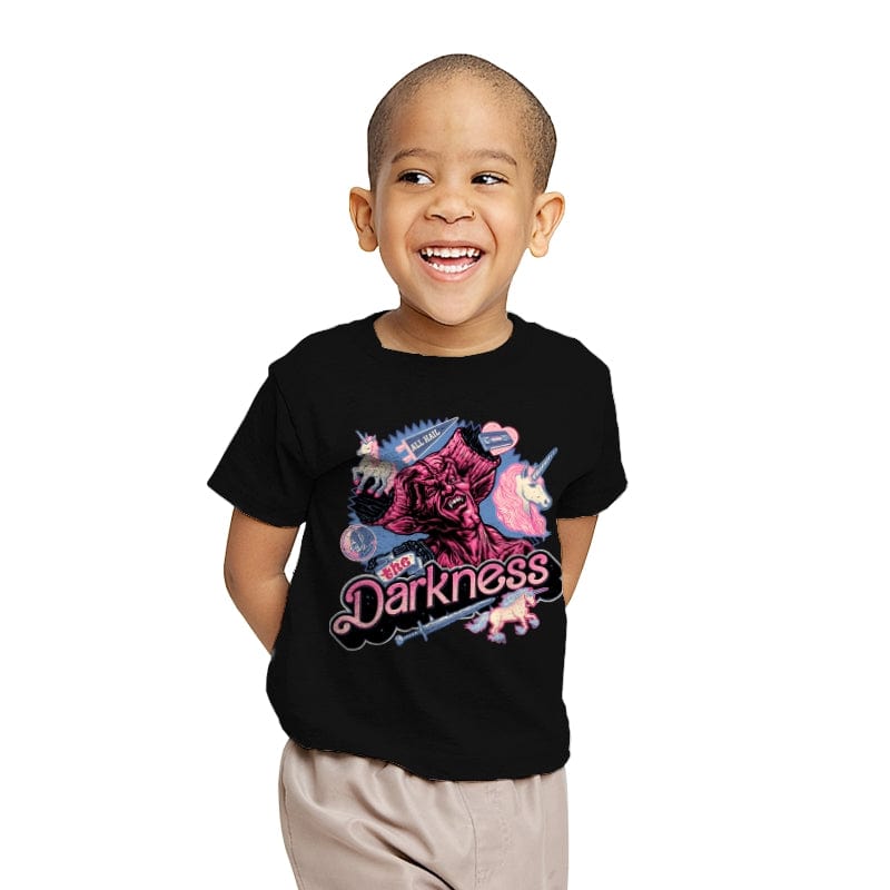 All Hail the Darkness - Youth T-Shirts RIPT Apparel X-small / Black
