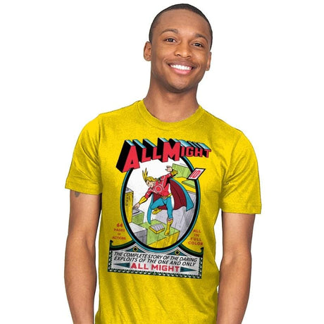 All Might No. 1 - Mens T-Shirts RIPT Apparel